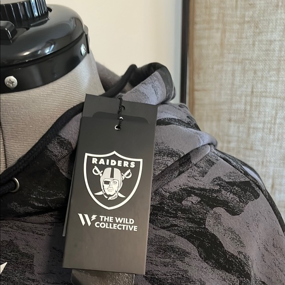 Raiders NFL Sweat Jacket .. - Picture 2 of 8